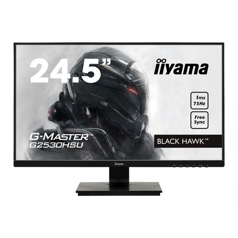 iiyama G-MASTER G2530HSU-B1 - 24.5" Full HD - LED - Negro - 75Hz