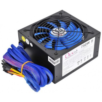 L-Link LL-PS-750-80+ - 750 W 20+4 pin ATX Negro