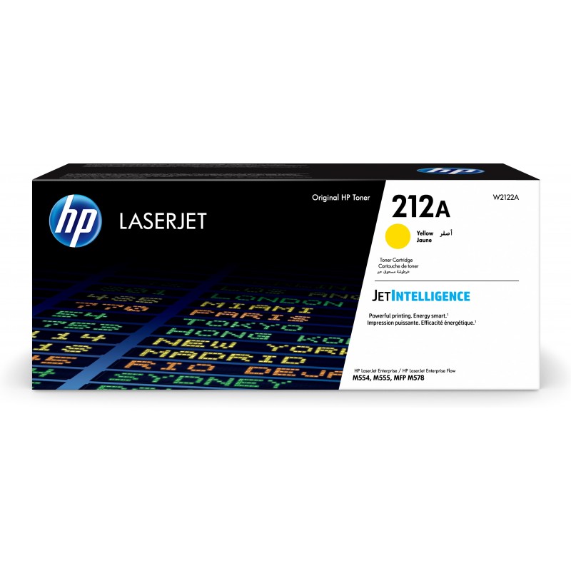 HP 212A Original Amarillo W2122A