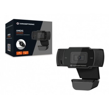 Conceptronic AMDIS03B - 1280 x 720 Pixeles USB 2.0 Negro