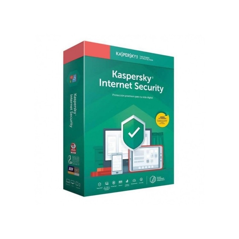 Kaspersky Lab Kaspersky Internet Security 2020 Español Licencia básica 4 licencia(s) 1 año(s) KL1939S5DFS-20LTD