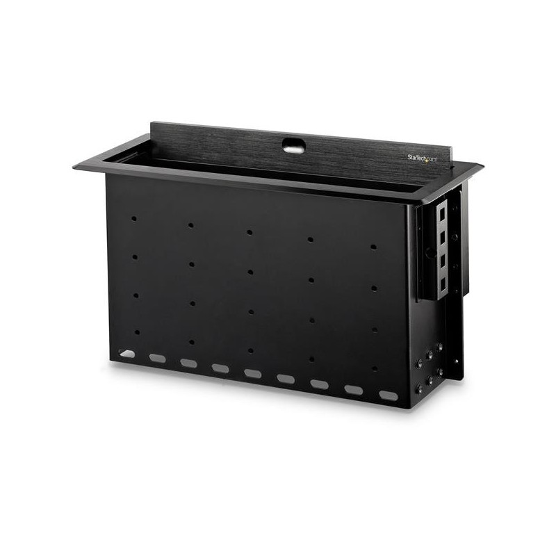 StarTech.com BOX4MODULE organizador de cables Escritorio Caja de cables Negro 1 pieza(s)