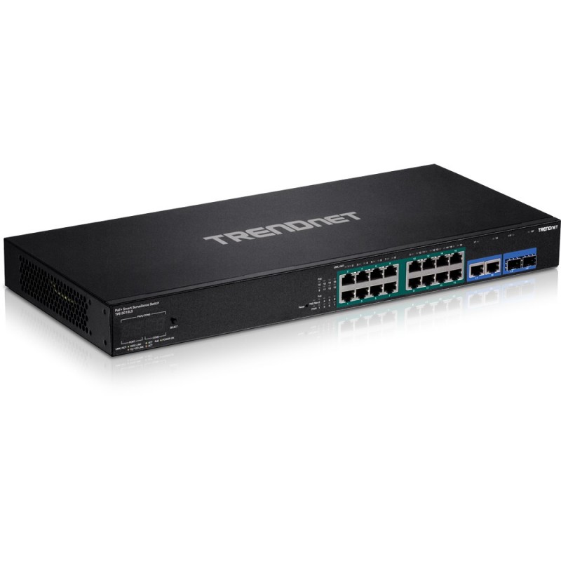 Trendnet TPE-3018LS switch Gestionado Gigabit Ethernet (10 100 1000) Energía sobre Ethernet (PoE) 1U