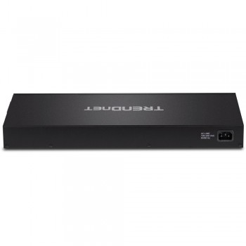 Trendnet TPE-3018LS switch Gestionado Gigabit Ethernet (10 100 1000) Energía sobre Ethernet (PoE) 1U