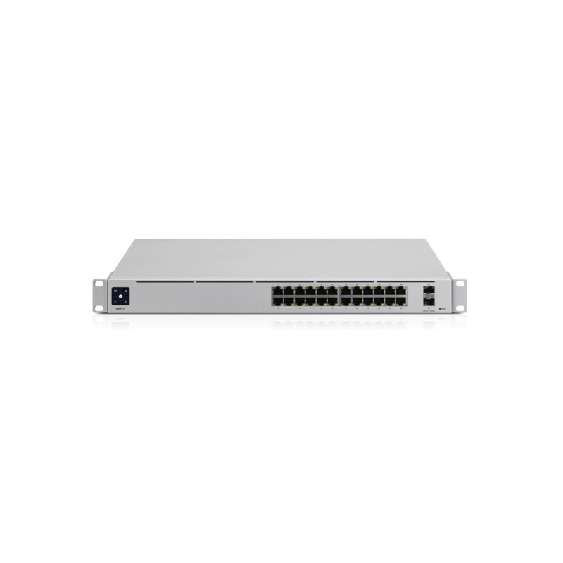 Ubiquiti Networks UniFi USW-PRO-24 switch Gestionado L2 L3 Gigabit Ethernet (10 100 1000) Plata UBN-USW-PRO-24
