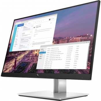 HP E-Series E23 G4 - 23" Full HD - LCD - Negro, Plata - 60Hz 9VF96AAABB