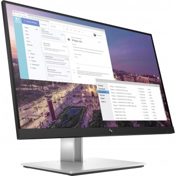 HP E-Series E23 G4 - 23" Full HD - LCD - Negro, Plata - 60Hz 9VF96AAABB