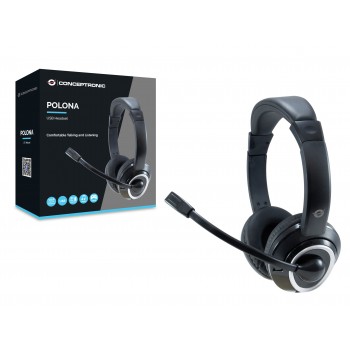 Conceptronic POLONA Negro  POLONA01B