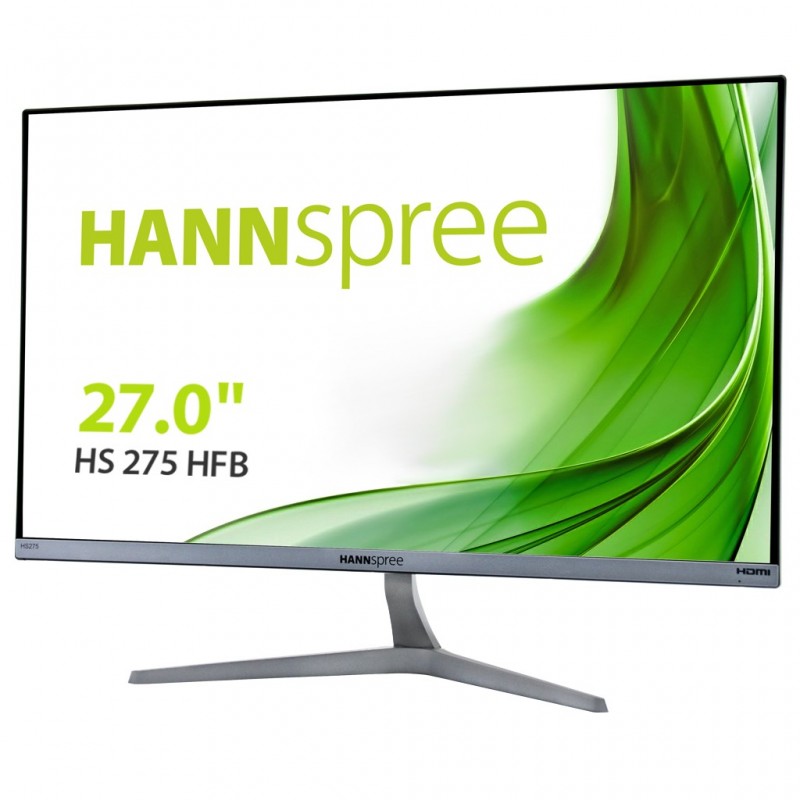 Hannspree Hanns.G HS 275 HFB - 27" Full HD - LED - Negro, Gris - 60Hz DSP0000000632