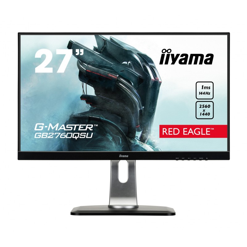 iiyama G-MASTER GB2760QSU-B1 - 27" Quad HD - LED - Negro - 144Hz