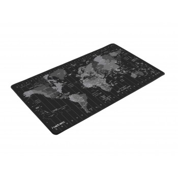 NATEC Time Zone Map Maxi Negro, Gris DSP0000000950