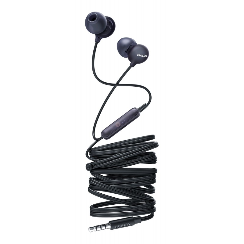 Philips Auriculares intrauditivos con micro SHE2405BK 00 Negro  MGS0000000680
