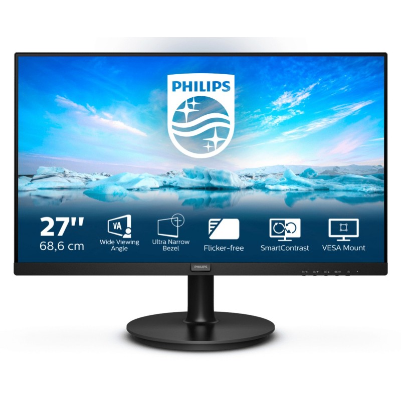 Philips V Line 271V8L 00 - 27" Full HD - LED - Negro - 75Hz