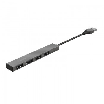 Trust Halyx USB 2.0 480 Mbit s Aluminio 23786