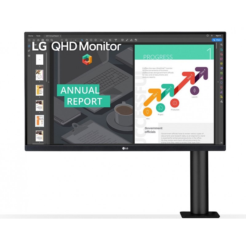 LG 27QN880-B - 27" Quad HD - LCD - Negro - 75Hz