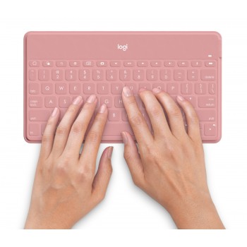 Logitech Keys-To-Go Rosa Bluetooth Español 920-010043