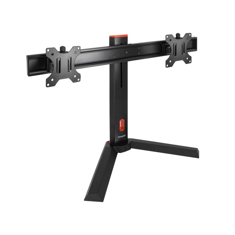 TooQ DB1402TN-B soporte para monitor 68,6 cm (27") Independiente Negro, Rojo MGS0000000632