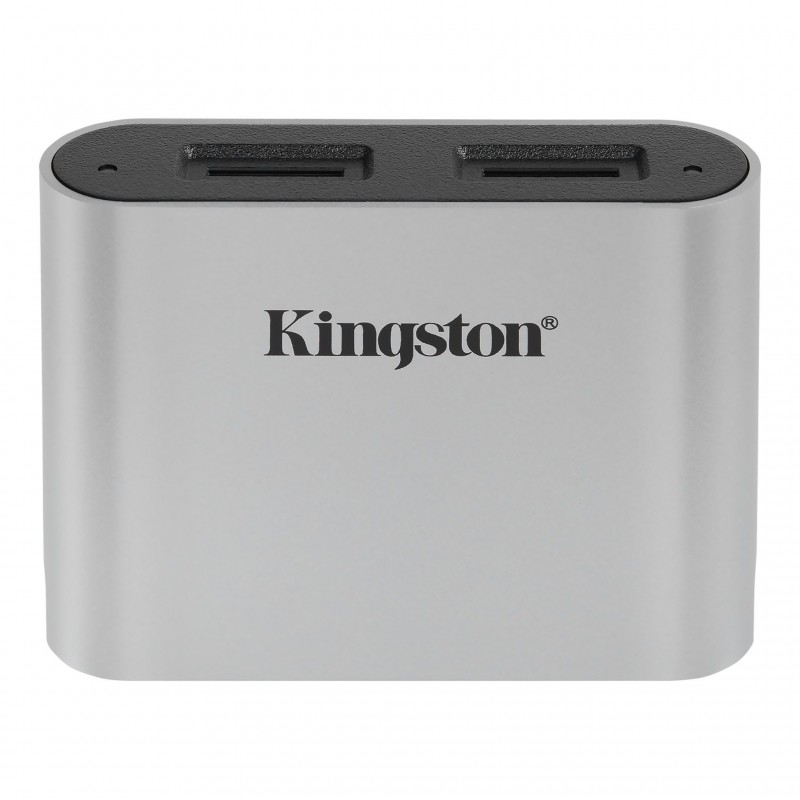 Kingston Technology Workflow microSD Reader lector de tarjeta USB 3.2 Gen 1 (3.1 Gen 1) Type-C Negro WFS-SDC