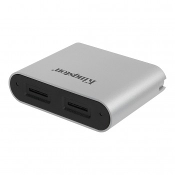 Kingston Technology Workflow microSD Reader lector de tarjeta USB 3.2 Gen 1 (3.1 Gen 1) Type-C Negro WFS-SDC