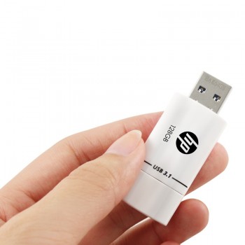 PNY HPFD765W-128 USB 128 GB USB tipo A 3.2 Gen 1 (3.1 Gen 1) Negro, Blanco