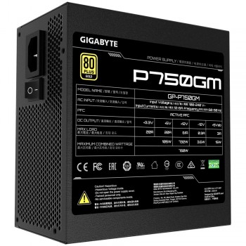 Gigabyte P750GM 80 PLUS Gold 750W GP-P750GM