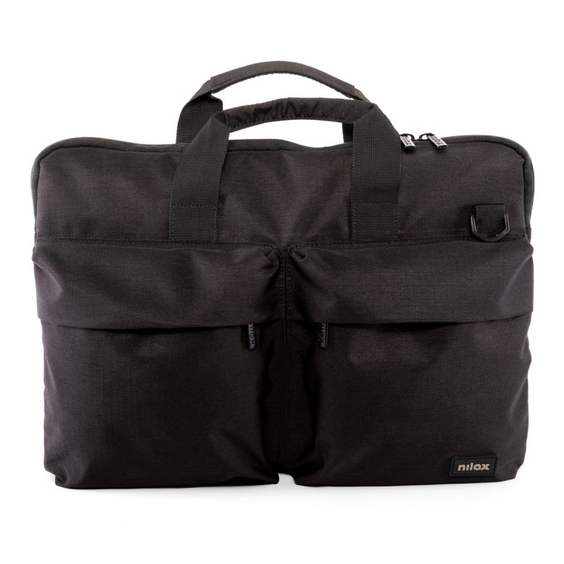 Nilox MALETIN 15.6 WATERPROOF NEGRO - 15.6" - Negro - Maletín  NXB011