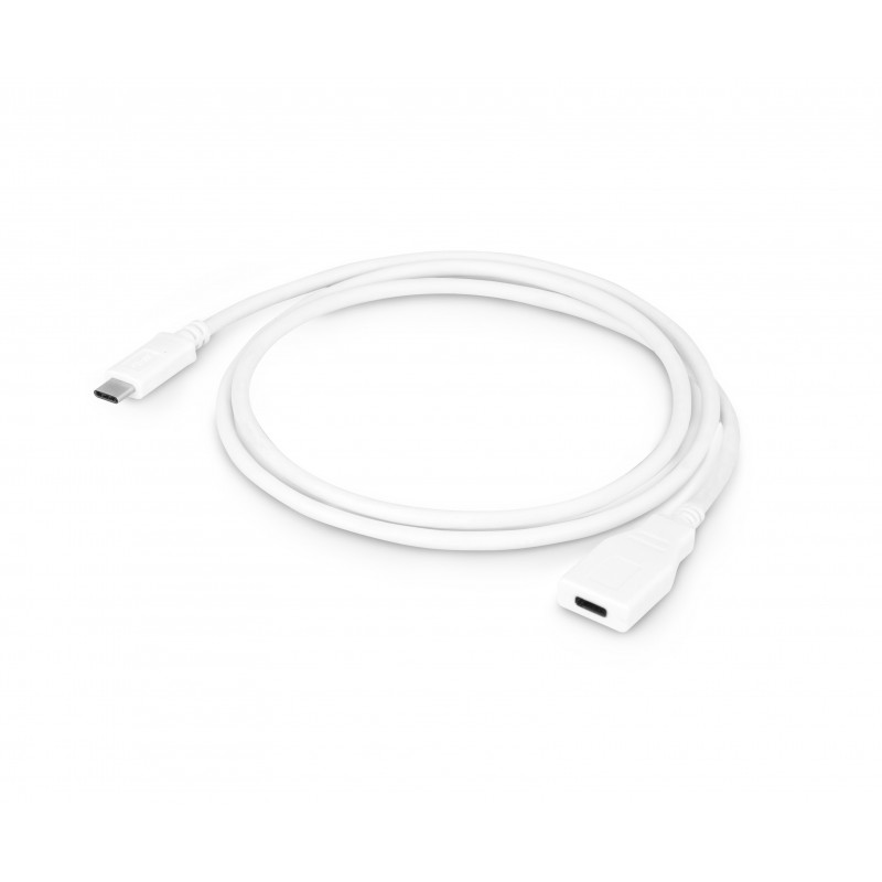 Urban Factory TCE01UF cable USB 1 m USB 3.2 Gen 1 (3.1 Gen 1) USB C Blanco
