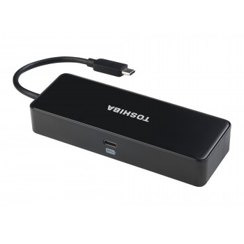 Dynabook PS0001UA1PRP hub de interfaz USB 2.0 Type-C Negro