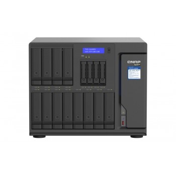 QNAP TVS-h1688X NAS Torre Ethernet Negro TVS-H1688X-W1250-32G