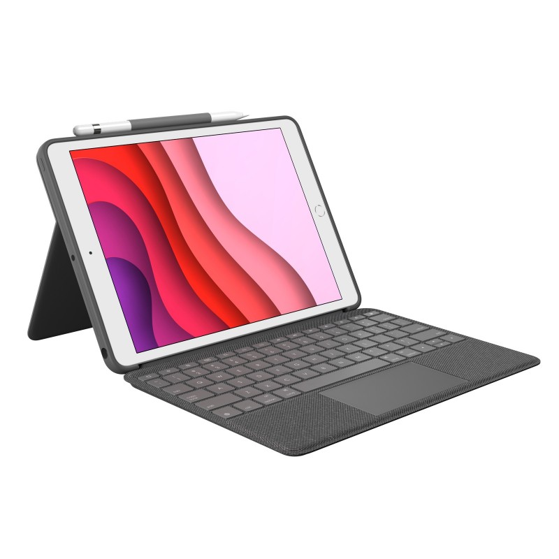 Logitech Combo Touch Grafito Smart Connector AZERTY Francés 920-009625
