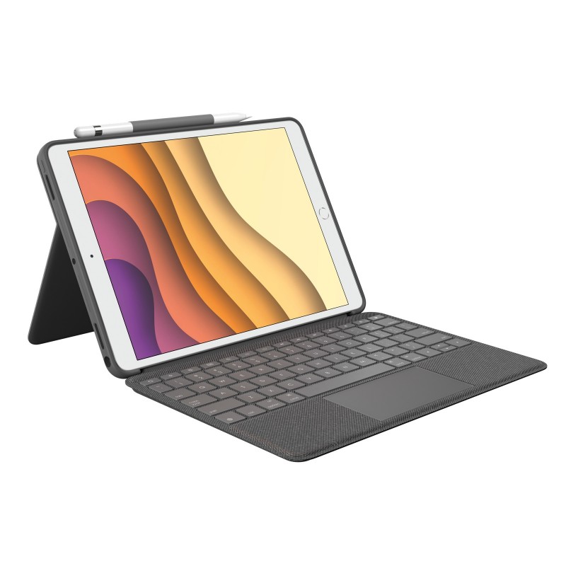 Logitech Combo Touch Grafito Smart Connector QWERTZ Alemán 920-009640