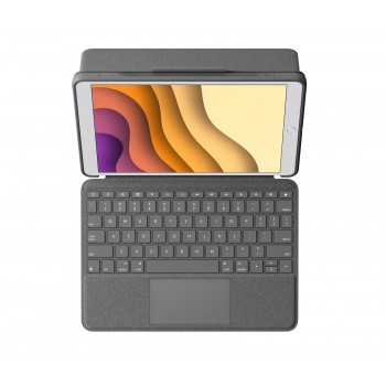 Logitech Combo Touch Grafito Smart Connector QWERTZ Alemán 920-009640
