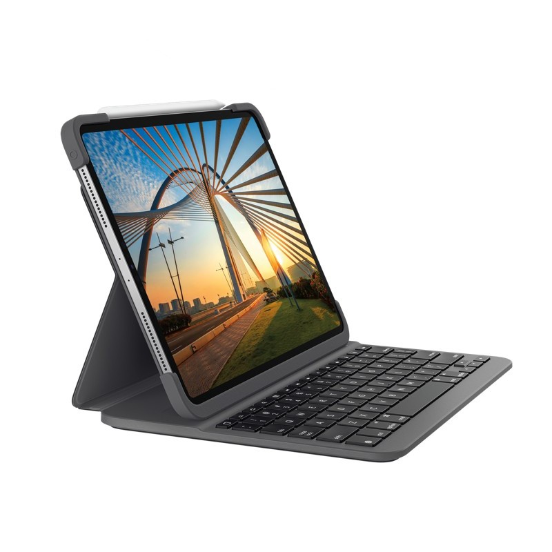 Logitech Slim Folio Pro Grafito Bluetooth QWERTY Italiano 920-009686
