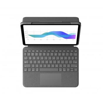 Logitech Folio Touch Grafito Smart Connector Pan Nordic 920-009750
