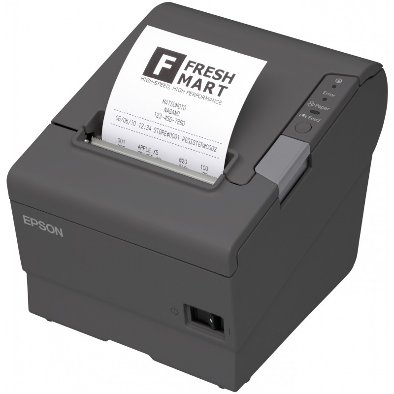 (Reacondicionado) Epson TM T88V - Impresora de recibos - B W - línea térmica - rollo 8 cm - hasta 30 C31CA85042