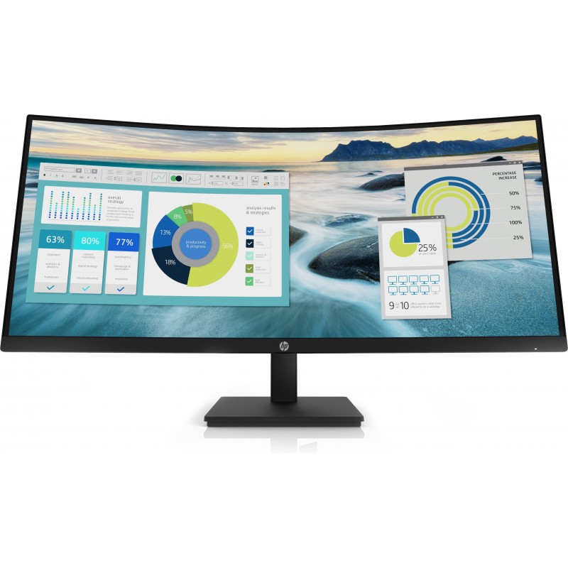 HP P34hc G4 - 34" Quad HD - LED - Negro 21Y56AAABB