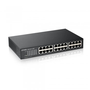 Zyxel GS1100-24E No administrado Gigabit Ethernet (10 100 1000) Negro GS1100-24E-EU0103F