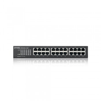 Zyxel GS1100-24E No administrado Gigabit Ethernet (10 100 1000) Negro GS1100-24E-EU0103F