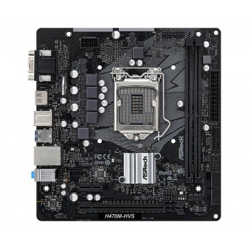 Asrock H470M-HVS - LGA 1200 - micro ATX - Intel H470 90-MXBG60-A0UAYZ