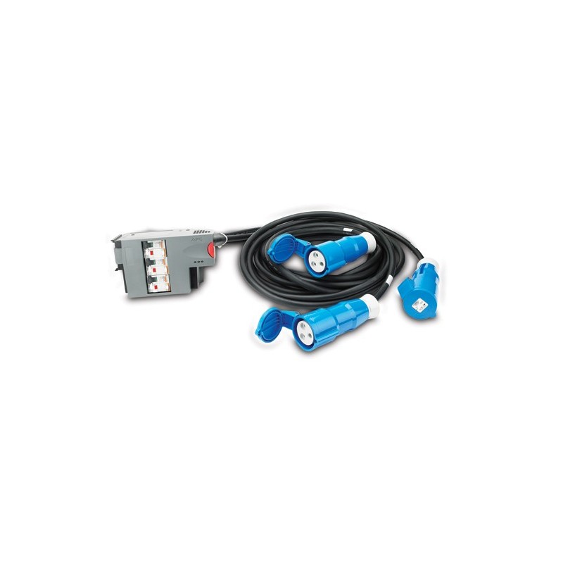 APC PDM2332IEC-3P30R-1 unidad de distribución de energía (PDU) Negro, Azul