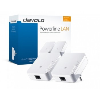 (Reacondicionado) Devolo dLAN 1000 mini, 1000 Mbit s, IEEE 802.3,IEEE 802.3az,IEEE 802.3u,IEEE 802.3 8152