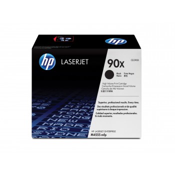 Cartucho de tóner original LaserJet 90X de alta capacidad negro CE390XC