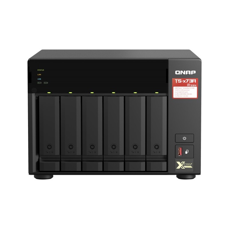 QNAP TS-673A-8G - NAS - Negro V1500B