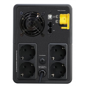 APC BX2200MI-GR UPS Línea interactiva 2200 VA 1200 W 4 salidas AC