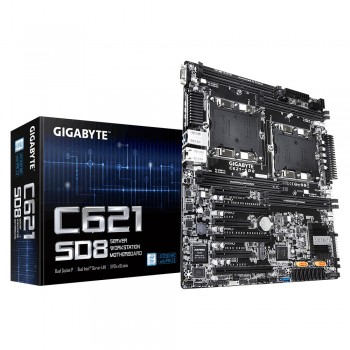 Gigabyte C621-SD8 - Intel C621 - LGA 3647 (Socket P) - CEB GAC621SD8-00-G