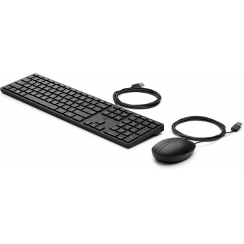 HP 320MK teclado USB Negro 9SR36AAABE