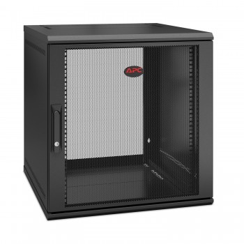 APC NetShelter WX 12U Single Hinged Wall-mount Enclosure 600mm Deep Bastidor de pared Negro AR112SH6