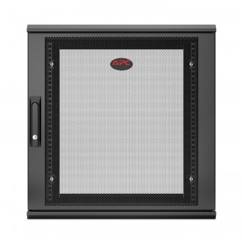 APC NetShelter WX 12U Single Hinged Wall-mount Enclosure 600mm Deep Bastidor de pared Negro AR112SH6