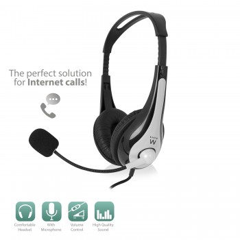 Ewent EW3562 Negro, Plata 