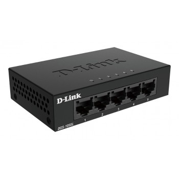 D-Link DGS-105GL E switch No administrado Gigabit Ethernet (10 100 1000) Negro